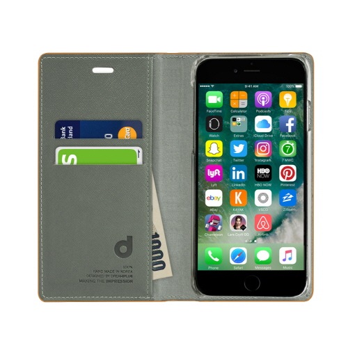 iPhone SE 第3世代 ケース カバー 【手帳型 本革】DreamPlus Wannabe Leathrer Diary [iPhone SE3/SE2/8/7]