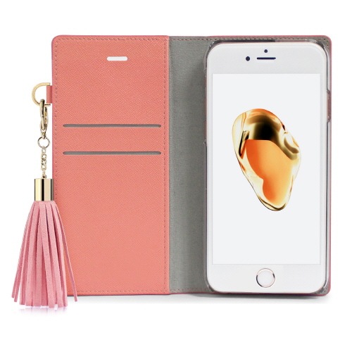 iPhone SE (第3世代) ケース カバー 手帳型 DreamPlus Tassel Jacket [iPhone SE3/SE2/8/7]