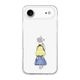[ iPhone 17 / iPhone Air / 17 Pro / 17 Pro Max 用] ソフト クリアケース お姫様 アリス ファンタジー 透明カバー for iPhone 17 / 16 / 15 / 14 シリーズ