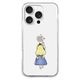 [ iPhone 17 / iPhone Air / 17 Pro / 17 Pro Max 用] ソフト クリアケース お姫様 アリス ファンタジー 透明カバー for iPhone 17 / 16 / 15 / 14 シリーズ