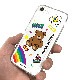 iPhone SE3 ケース バックカバー BOOGIE WOOGIE オーロラケース Teddy Bear【iPhone 13 / 13 Pro / 13 mini / iPhone SE (第3/2世代)、、iPhone 8 / 7 】 