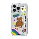 iPhone SE3 ケース バックカバー BOOGIE WOOGIE オーロラケース Teddy Bear【iPhone 13 / 13 Pro / 13 mini / iPhone SE (第3/2世代)、、iPhone 8 / 7 】 