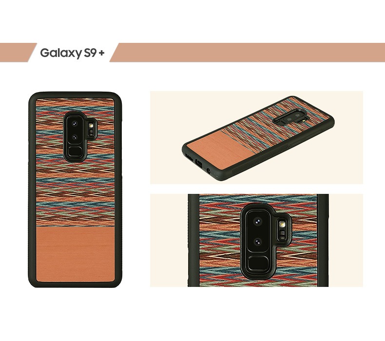 Galaxy S9 ケース Galaxy S9＋ ケース Galaxy S8 ケース Galaxy S8＋ ケース 天然木 Man&Wood Browny Check（マンアンドウッド ブラウニーチェック）ギャラクシー エスナイン エスエイト カバー 木製 SC-02K SC-03K SCV38 SCV39 SC-02J SCV36