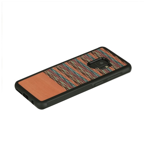 Galaxy S9 ケース Galaxy S9＋ ケース Galaxy S8 ケース Galaxy S8＋ ケース 天然木 Man&Wood Browny Check（マンアンドウッド ブラウニーチェック）ギャラクシー エスナイン エスエイト カバー 木製 SC-02K SC-03K SCV38 SCV39 SC-02J SCV36