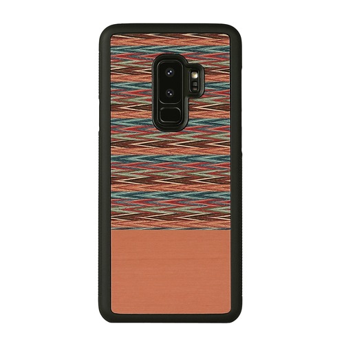 Galaxy S9 ケース Galaxy S9＋ ケース Galaxy S8 ケース Galaxy S8＋ ケース 天然木 Man&Wood Browny Check（マンアンドウッド ブラウニーチェック）ギャラクシー エスナイン エスエイト カバー 木製 SC-02K SC-03K SCV38 SCV39 SC-02J SCV36