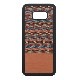 Galaxy S9 ケース Galaxy S9＋ ケース Galaxy S8 ケース Galaxy S8＋ ケース 天然木 Man&Wood Browny Check（マンアンドウッド ブラウニーチェック）ギャラクシー エスナイン エスエイト カバー 木製 SC-02K SC-03K SCV38 SCV39 SC-02J SCV36