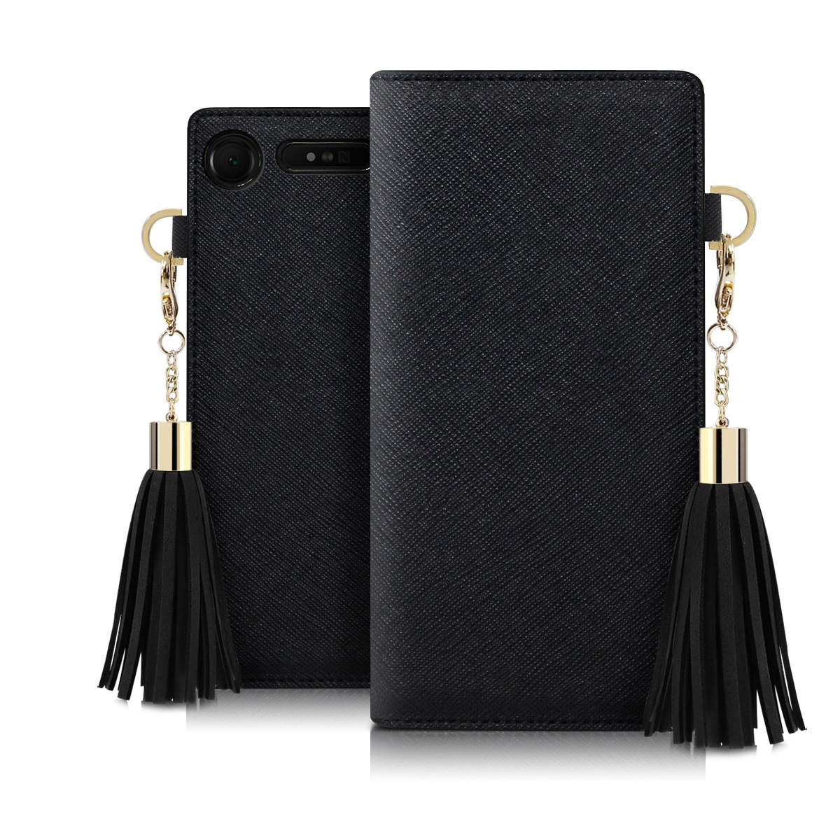 Xperia 1 ケース Xperia Ace ケース 手帳型 DreamPlus Tassel Jacket（ドリームプラスタッセルジャケット）エクスペリア エックスゼット カバー Xperia XZ2 / Xperia XZ1 SO-02L SO-03L SOV40 SO-03K SOV37 702SO SO-01K SOV36 701SO