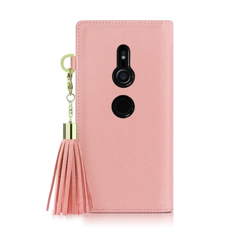 Xperia 1 ケース Xperia Ace ケース 手帳型 DreamPlus Tassel Jacket（ドリームプラスタッセルジャケット）エクスペリア エックスゼット カバー Xperia XZ2 / Xperia XZ1 SO-02L SO-03L SOV40 SO-03K SOV37 702SO SO-01K SOV36 701SO