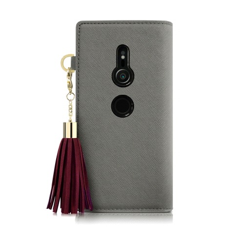Xperia 1 ケース Xperia Ace ケース 手帳型 DreamPlus Tassel Jacket（ドリームプラスタッセルジャケット）エクスペリア エックスゼット カバー Xperia XZ2 / Xperia XZ1 SO-02L SO-03L SOV40 SO-03K SOV37 702SO SO-01K SOV36 701SO