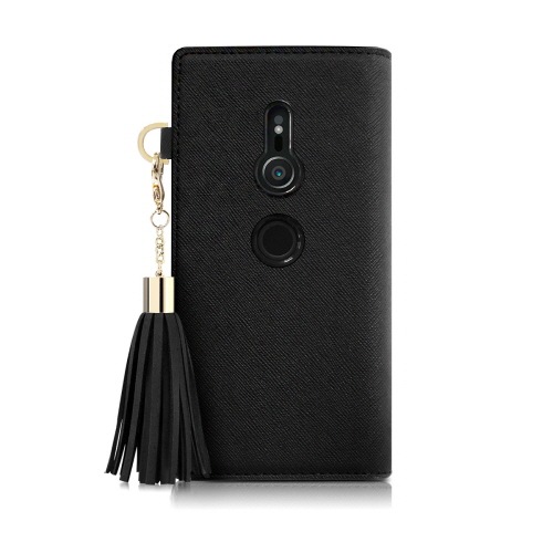 Xperia 1 ケース Xperia Ace ケース 手帳型 DreamPlus Tassel Jacket（ドリームプラスタッセルジャケット）エクスペリア エックスゼット カバー Xperia XZ2 / Xperia XZ1 SO-02L SO-03L SOV40 SO-03K SOV37 702SO SO-01K SOV36 701SO