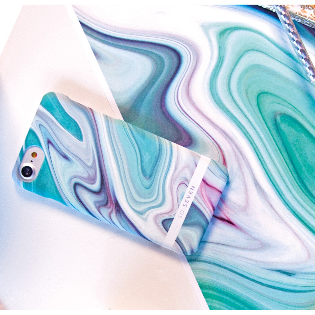 iPhone SE (第3世代) ケース カバー SO SEVEN CARRARE MARBLE [iPhone SE3/SE2/XS/X8/7]