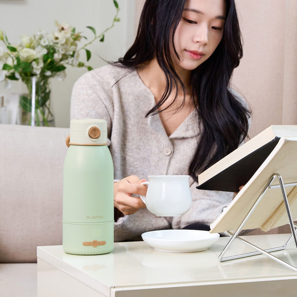 【コードレスで100℃沸騰】充電式ポータブルケトル Heat10 温度調節 携帯ポット