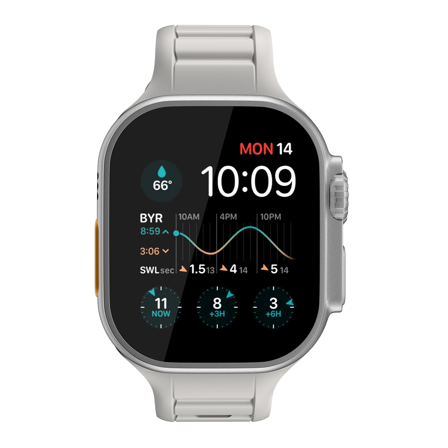 アップルウォッチ バンド 防水 ジャーニー ウォッチバンド for Apple Watch 49mm, 46/45/44/42mm