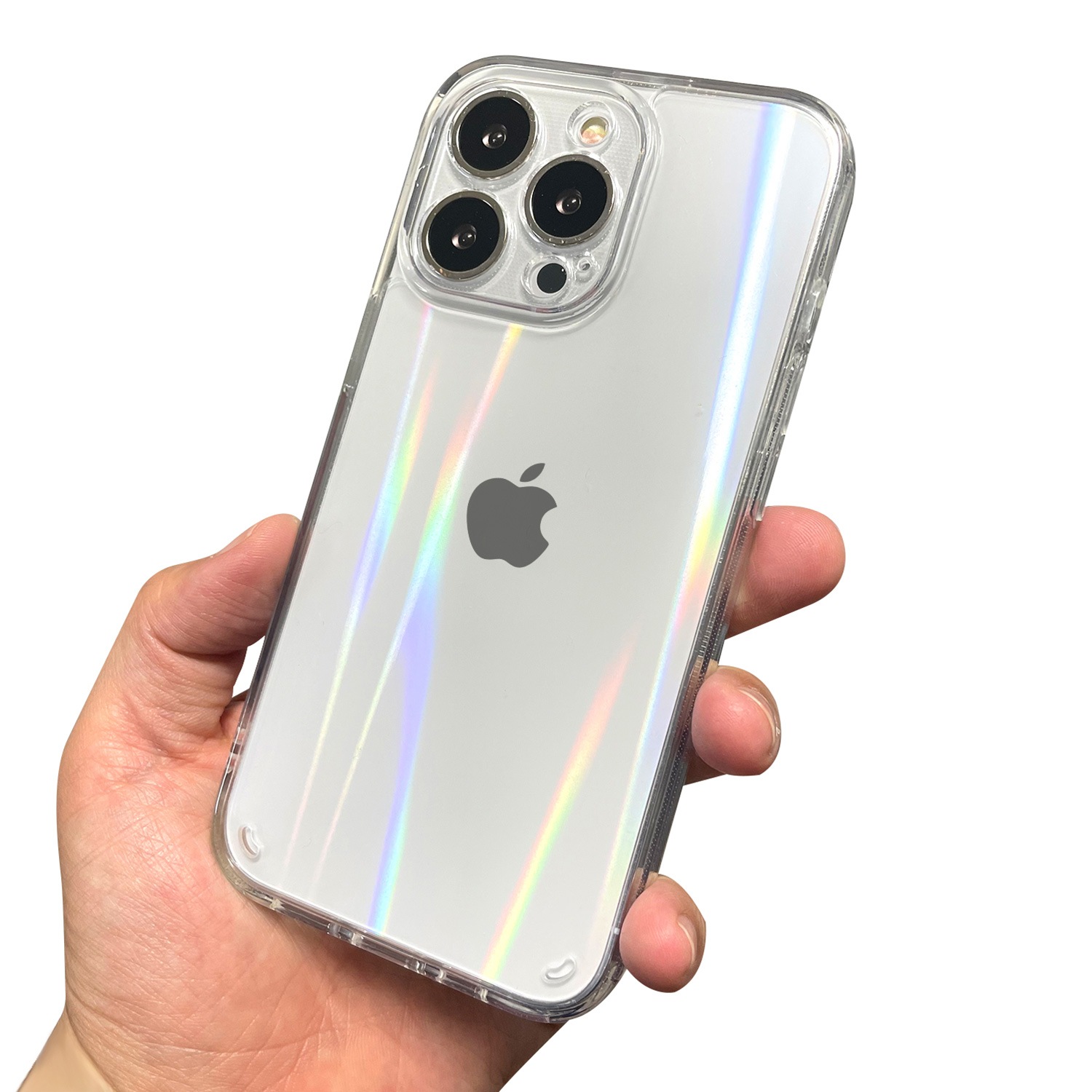 iPhone SE3 ケース バックカバー BOOGIE WOOGIE  オーロラケース クリア【iPhone 13 / 13 Pro / 13 mini / iPhone SE (第3/2世代)、、iPhone 8 / 7 】