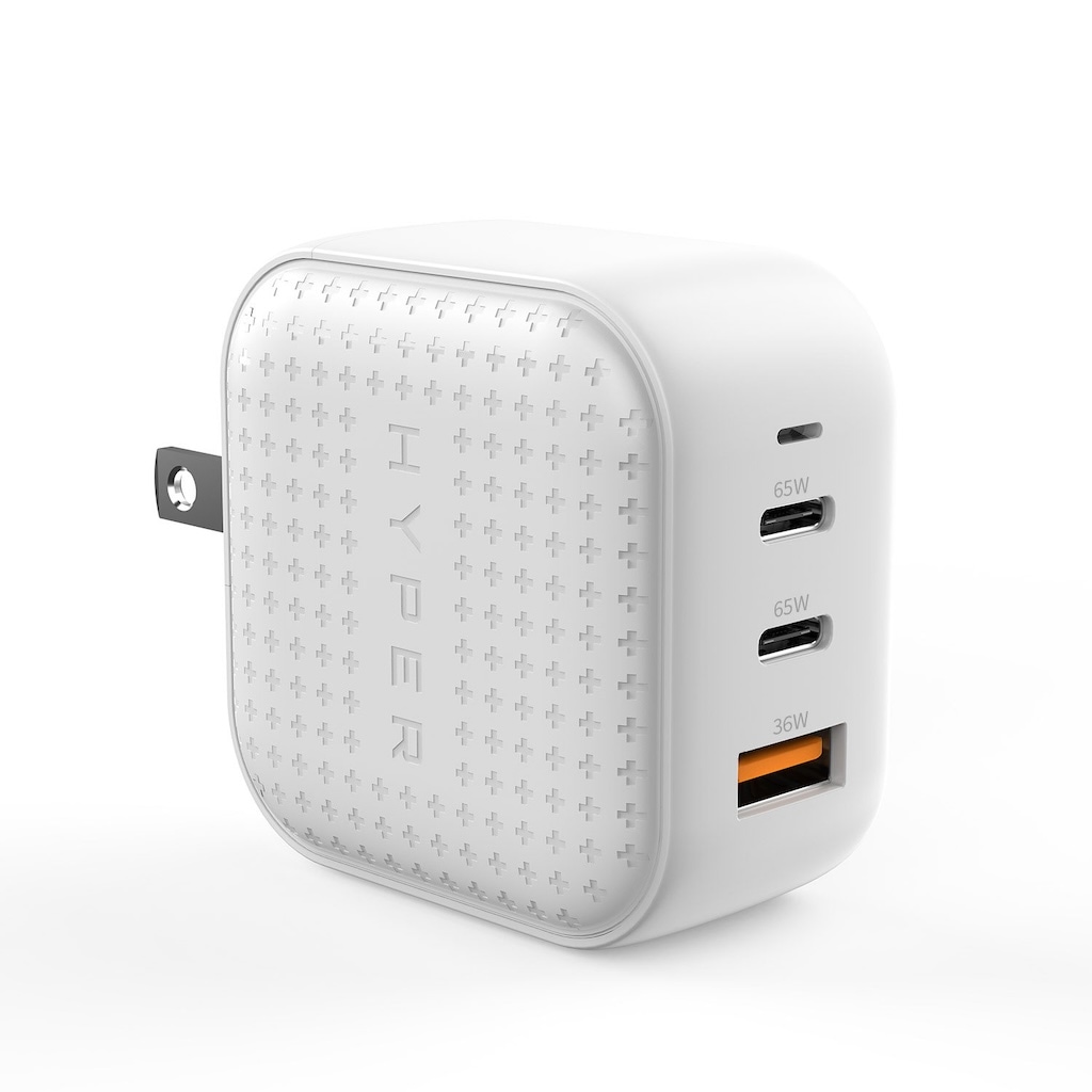 【充電セット】HACRAY Qi2 25W 3in1 ワイヤレス充電器 + HyperJuice 66W USB-C*2