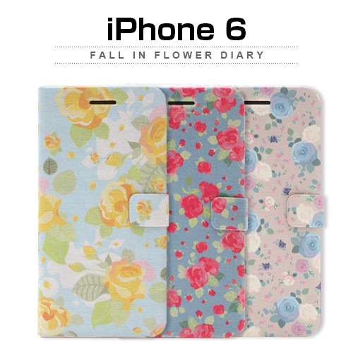 iPhone6s/6 ケース Happymori Fall in flower Diary （フォールインフラワーダイアリー）アイフォン