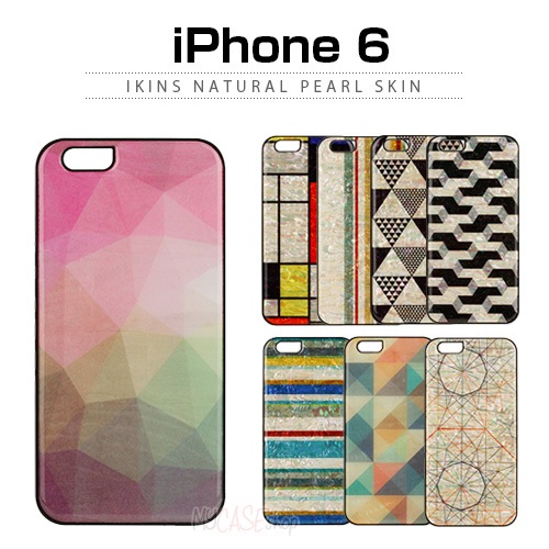 iPhone6s/6 ケース ikins 天然貝ケース（テンネンガイケース) アイフォン カバー
