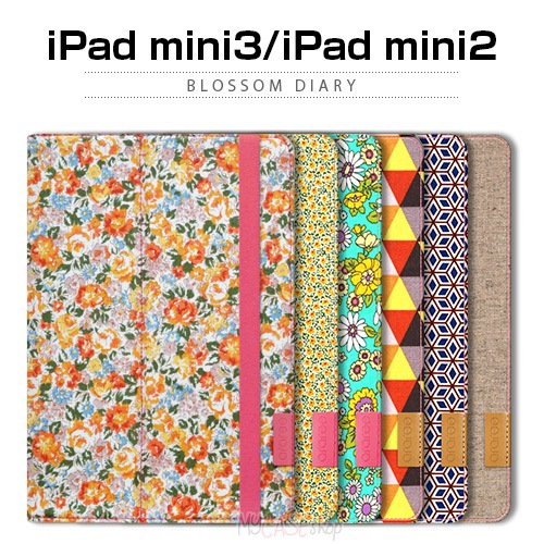 iPad mini3/ iPad mini2 ケースararee Blossom Diary（アラリー ブロッサムダイアリー）