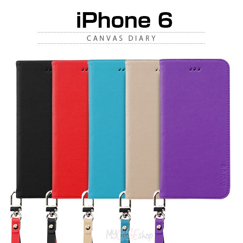 iPhone6s/6 ケース araree Canvas Diary（アラリー キャンバスダイアリー） アイフォン
