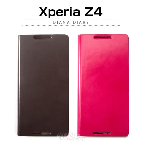 Xperia Z4 ケース　Zenus Diana Diary(ゼヌス ダイアナダイアリー)