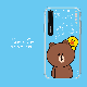 iPhone SE (第3世代) ケース カバー LINE FRIENDS LIGHT UP CASE [iPhone SE3/SE2/XS/X/8/7/8 Plus/7 Plus]