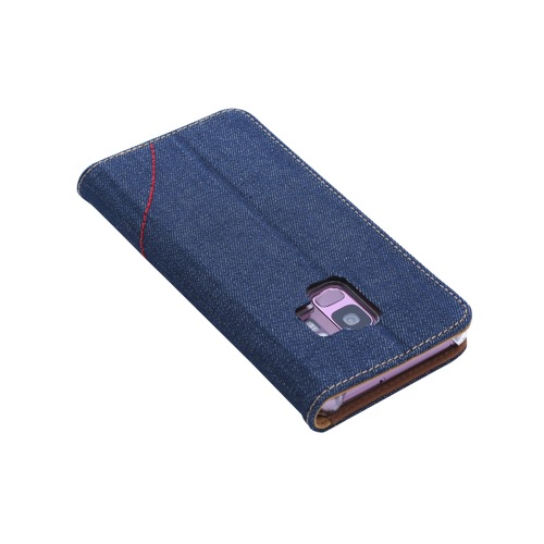 Galaxy S9 ケース 手帳型 ZENUS Denim Stitch Diary（ゼヌス デニムステッチダイアリーギャラクシー エスナイン カバー SC-02K SCV38