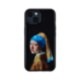 ikins 天然貝 ケース 名画シリーズ バックカバー 【iPhone 13 ケース】 アイフォンケース