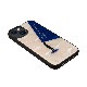 ikins 天然貝ケース [ iPhone 14 / 14 Pro ] color of Blue Yellow パール