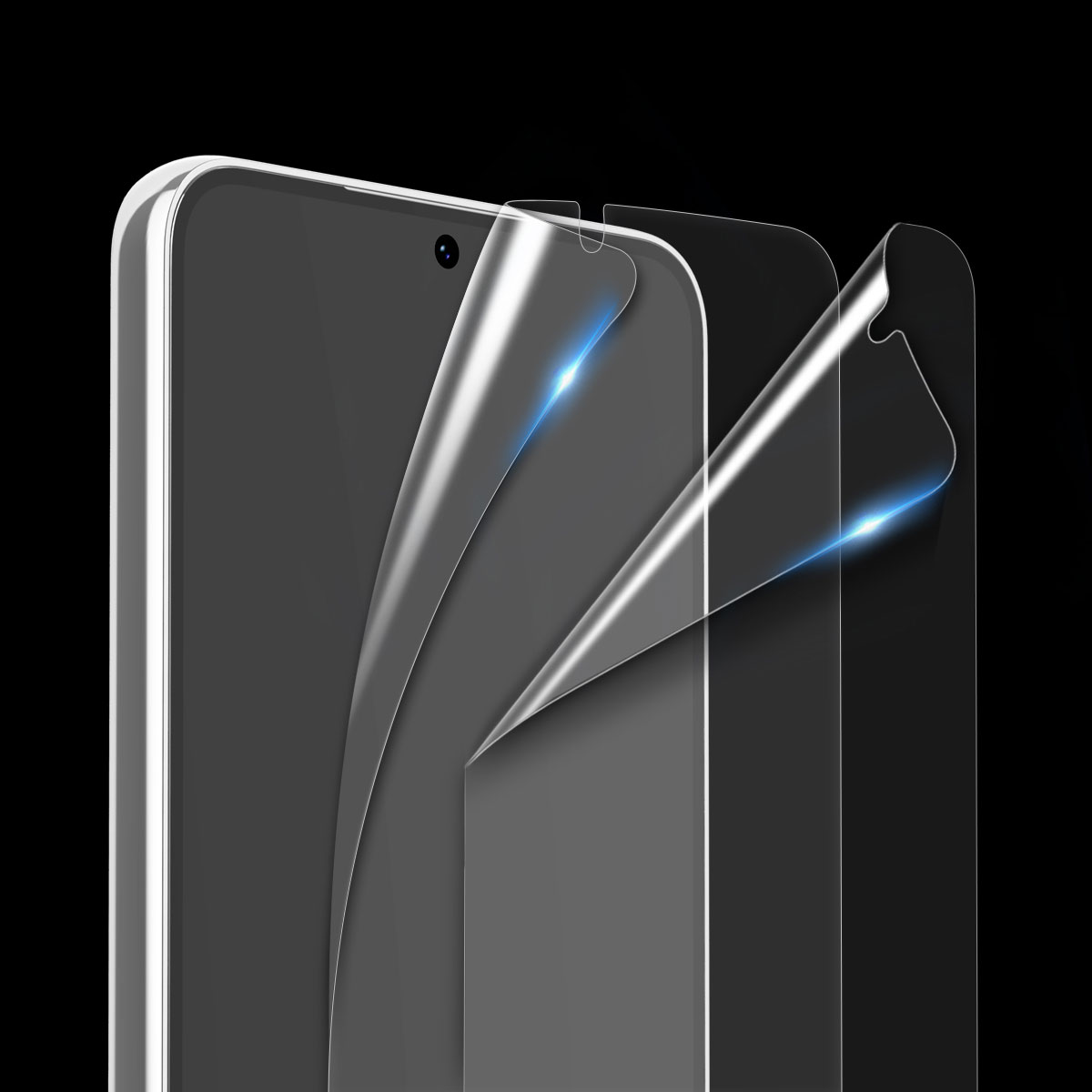 araree Galaxy S23 / Galaxy S23 Ultra 対応 全画面保護フィルム 曲面までカバー PURE DIAMOND (2枚入り) クリア [SAMSUNGの公式認証]