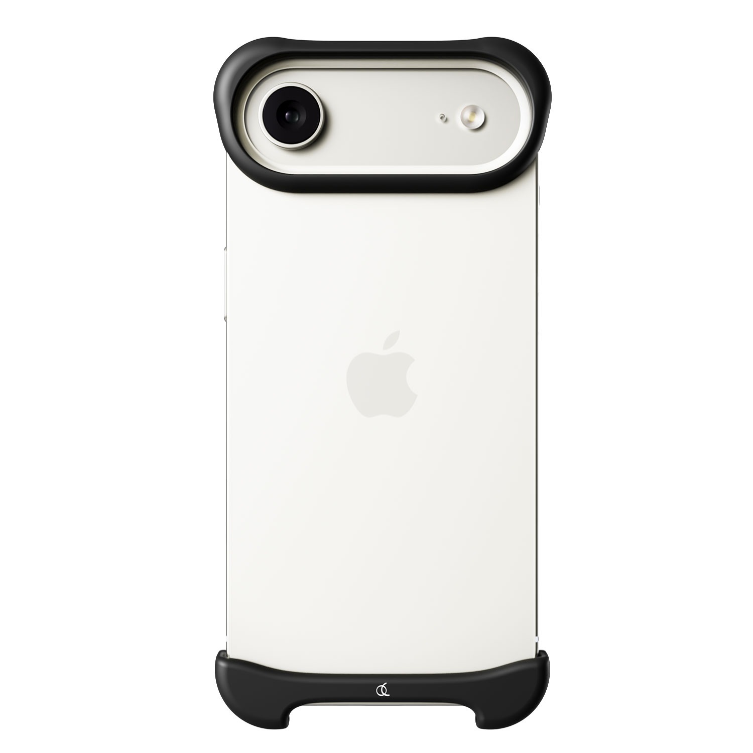 [ iPhone Air / 17 / 17 Pro / 17 Pro Max 用] アルミ・マットブラック バンパー ケース | アークパルス