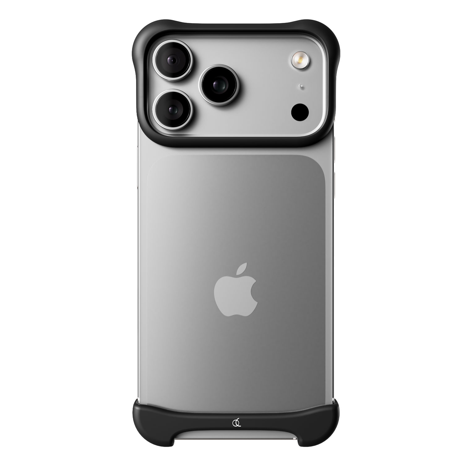 [ iPhone Air / 17 / 17 Pro / 17 Pro Max 用] アルミ・マットブラック バンパー ケース | アークパルス