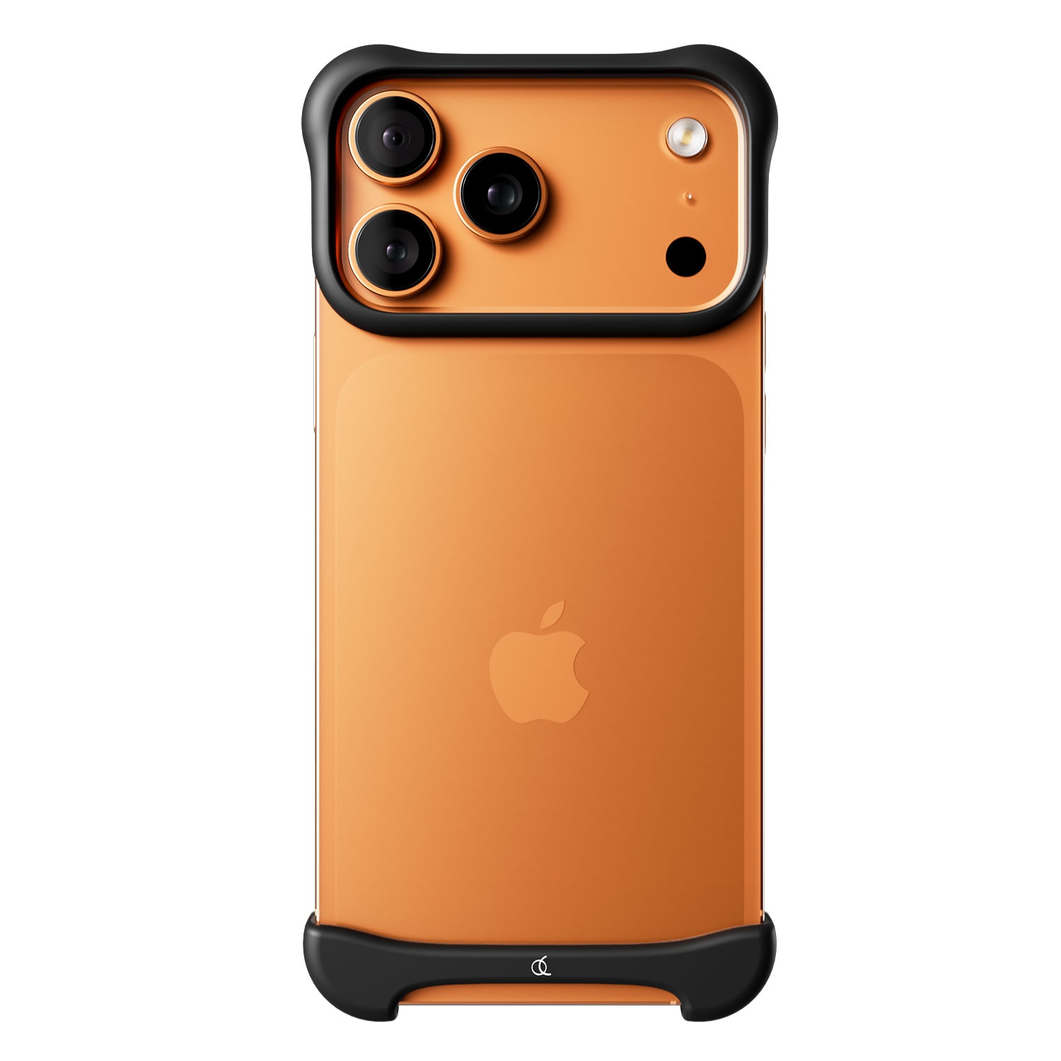 [ iPhone Air / 17 / 17 Pro / 17 Pro Max 用] アルミ・マットブラック バンパー ケース | アークパルス