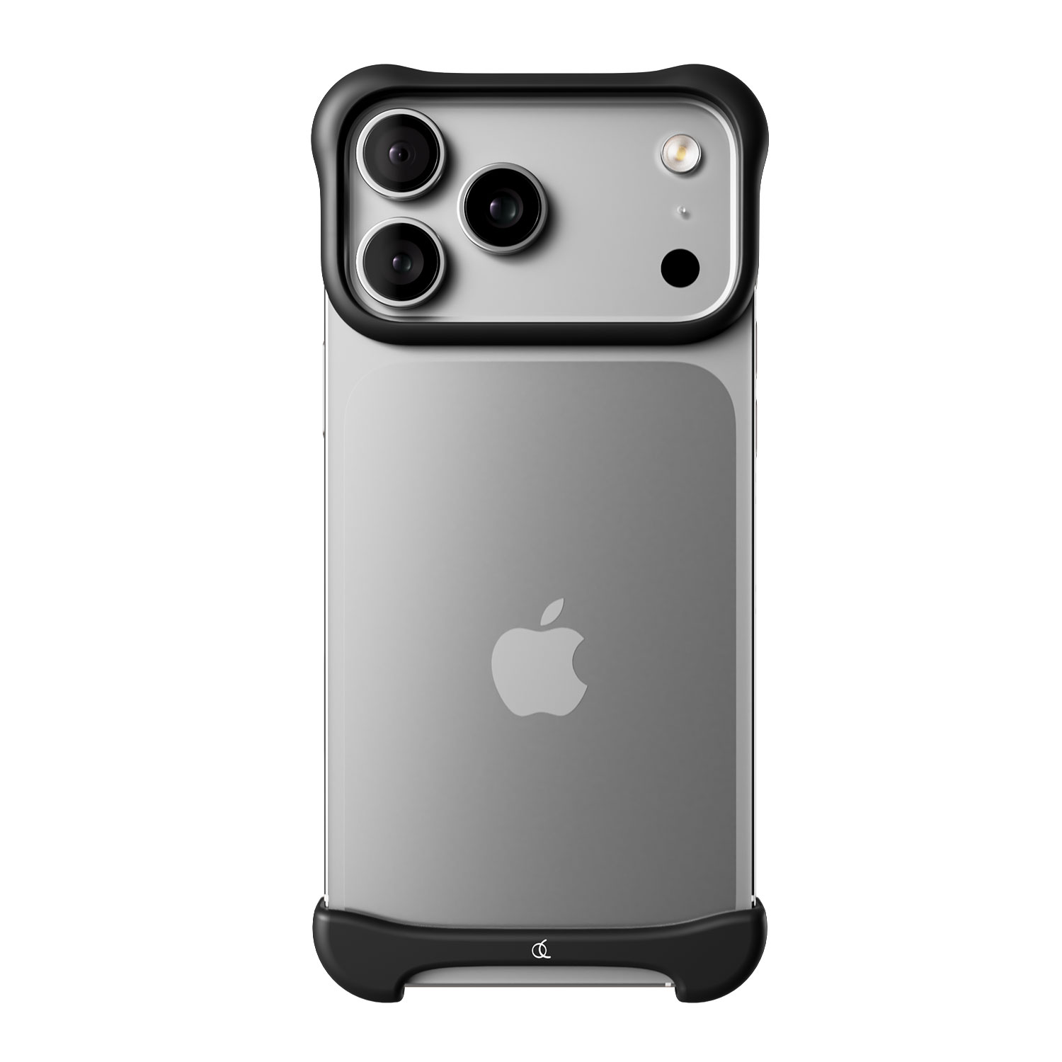 [ iPhone Air / 17 / 17 Pro / 17 Pro Max 用] アルミ・マットブラック バンパー ケース | アークパルス