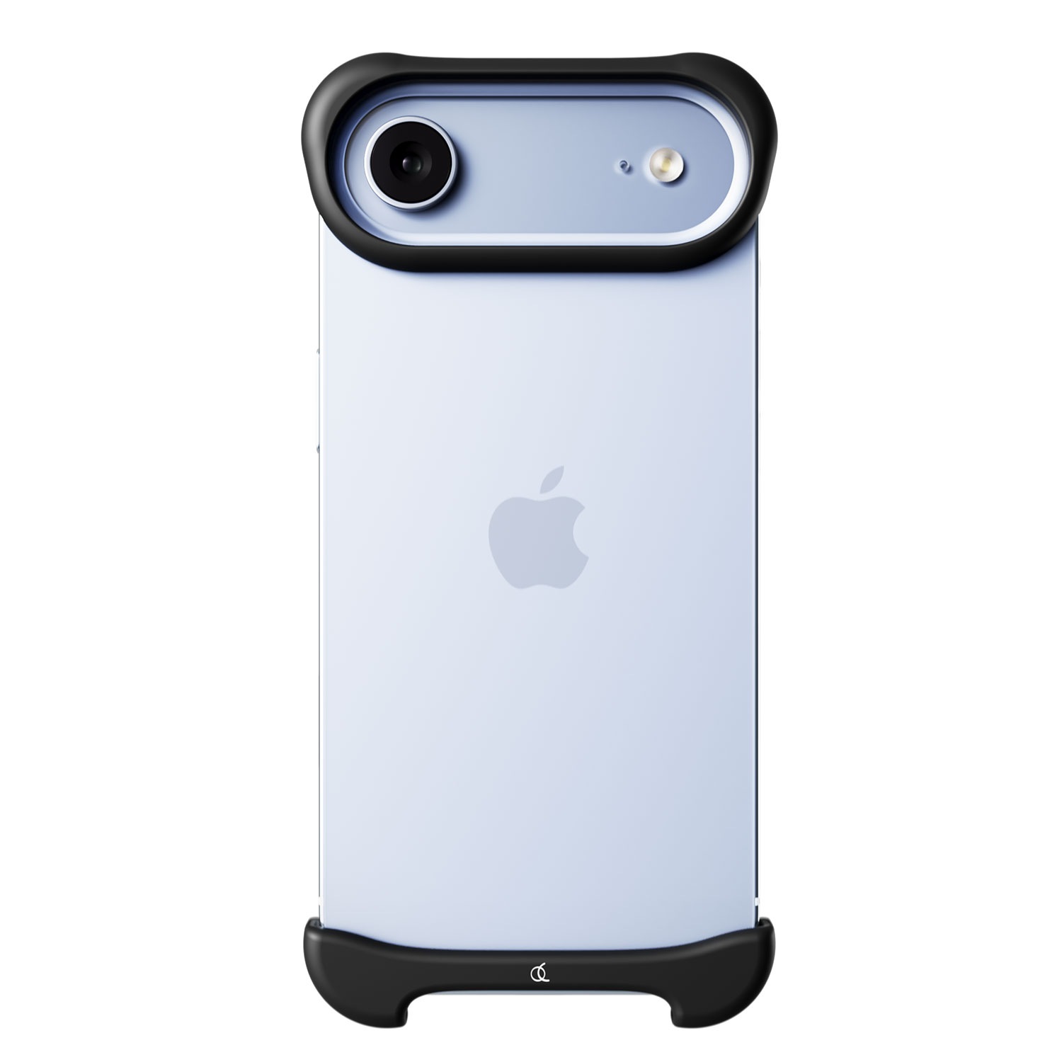 [ iPhone Air / 17 / 17 Pro / 17 Pro Max 用] アルミ・マットブラック バンパー ケース | アークパルス