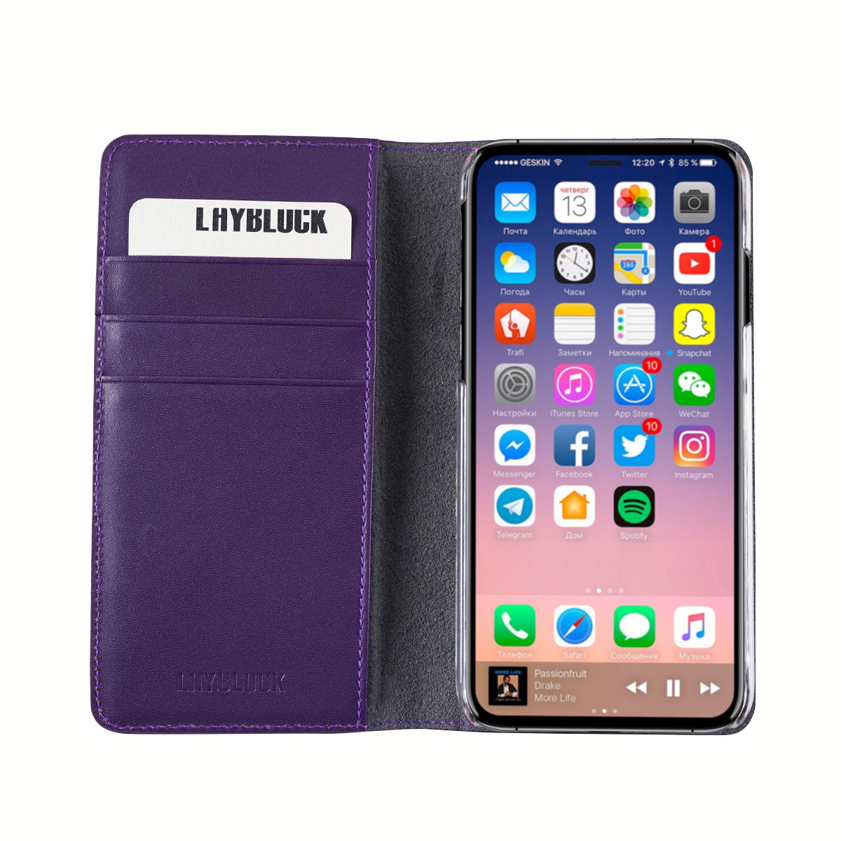 iPhone XS / X ケース iPhone XR ケース LAYBLOCK Ribbon Classic Diary 手帳型 本革 （レイブロック リボンクラシックダイアリー）アイフォン レザー カバー