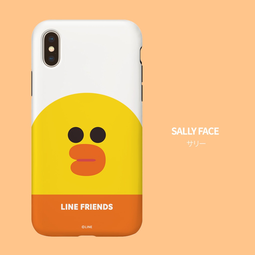 iPhone SE (第3世代) ケース カバー LINE FRIENDS [iPhone SE3/SE2/XS/X/8/7/8 Plus/7 Plus]