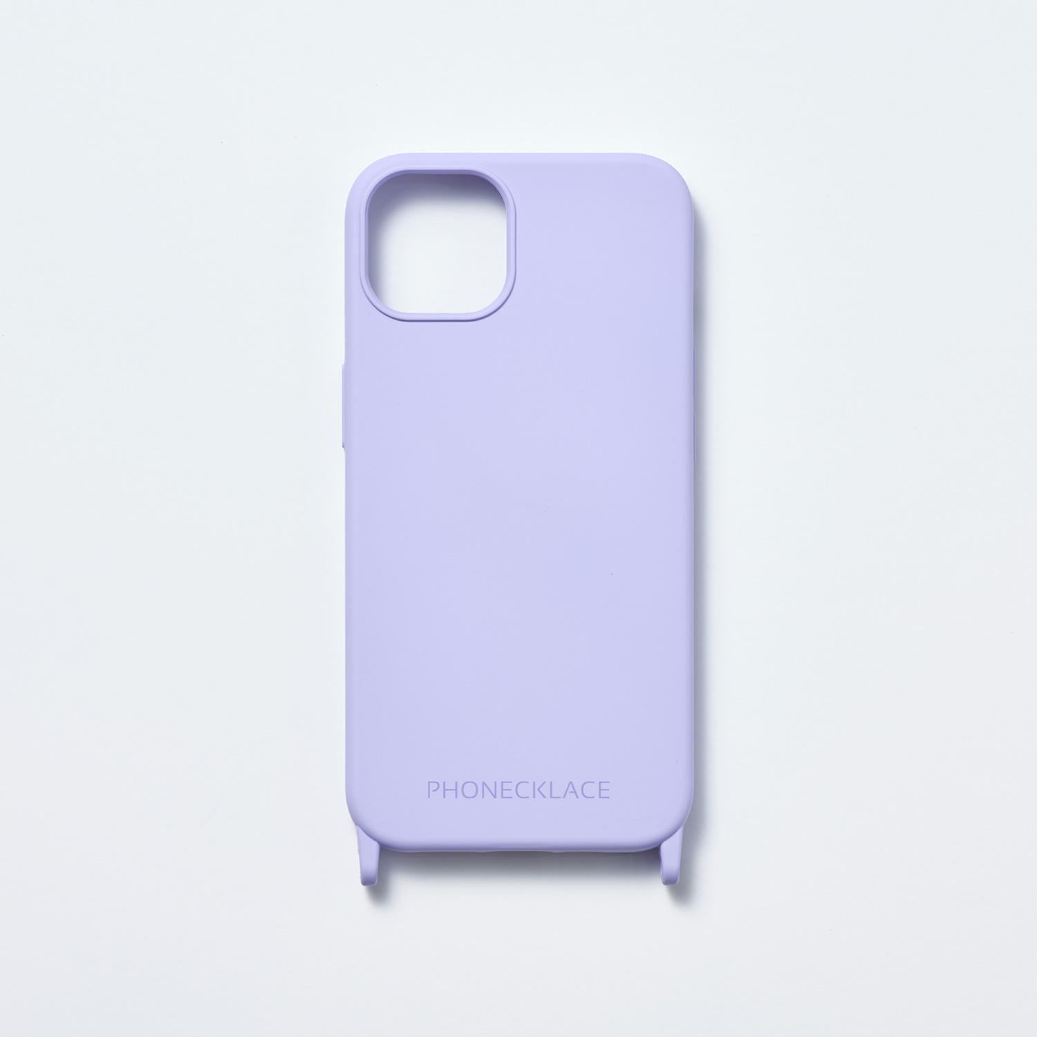 ストラップホール付き シリコンケース PHONECKLACE [ iPhone 15 / 15 Pro / 15 Pro Max / 15 Plus 用] for iPhone14 / 13mini / 13 / 13Pro / 13ProMax