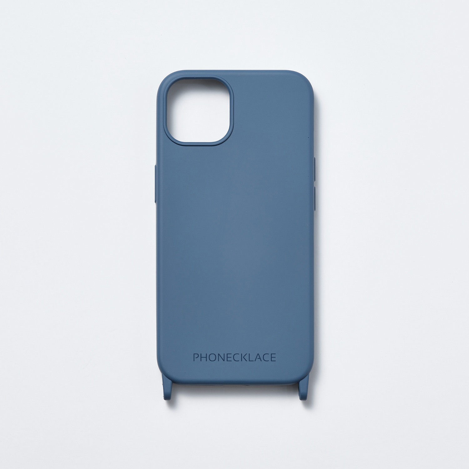 ストラップホール付き シリコンケース PHONECKLACE [ iPhone 15 / 15 Pro / 15 Pro Max / 15 Plus 用] for iPhone14 / 13mini / 13 / 13Pro / 13ProMax