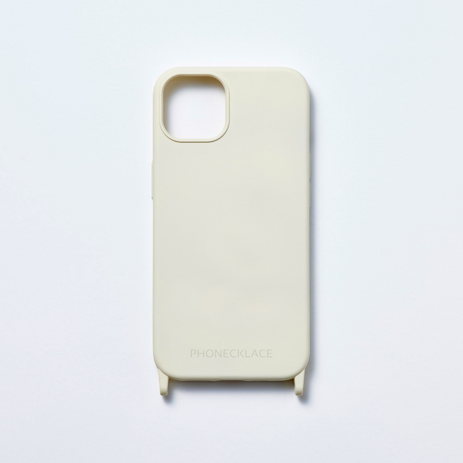 ストラップホール付き シリコンケース PHONECKLACE [ iPhone 15 / 15 Pro / 15 Pro Max / 15 Plus 用] for iPhone14 / 13mini / 13 / 13Pro / 13ProMax