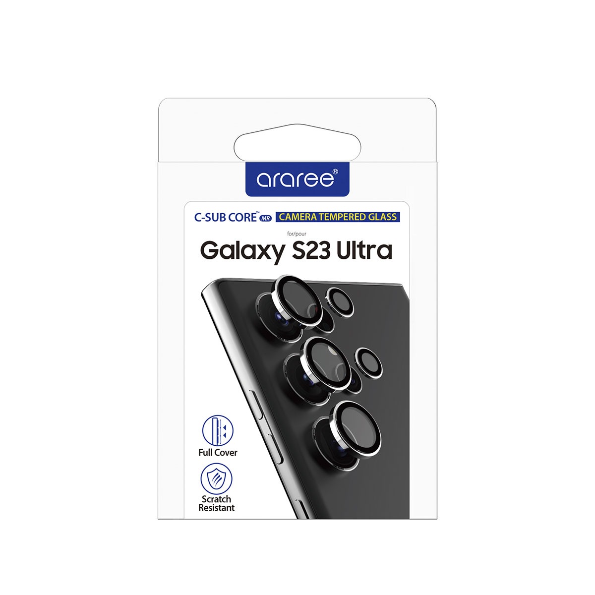 Galaxy S25 / S25 Ultra カメラ専用 強化ガラスフィルム CORE MR メタルリング for  S24 / S24 Ultra / S23 / Galaxy S23 Ultra 