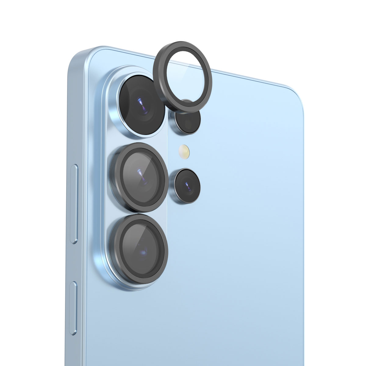 Galaxy S26 / S26+ / S26 Ultra カメラレンズ 強化ガラスフィルム CORE MR メタルリング for  S25 / S25 Ultra / S24 / S24 Ultra / S23 / S23 Ultra 