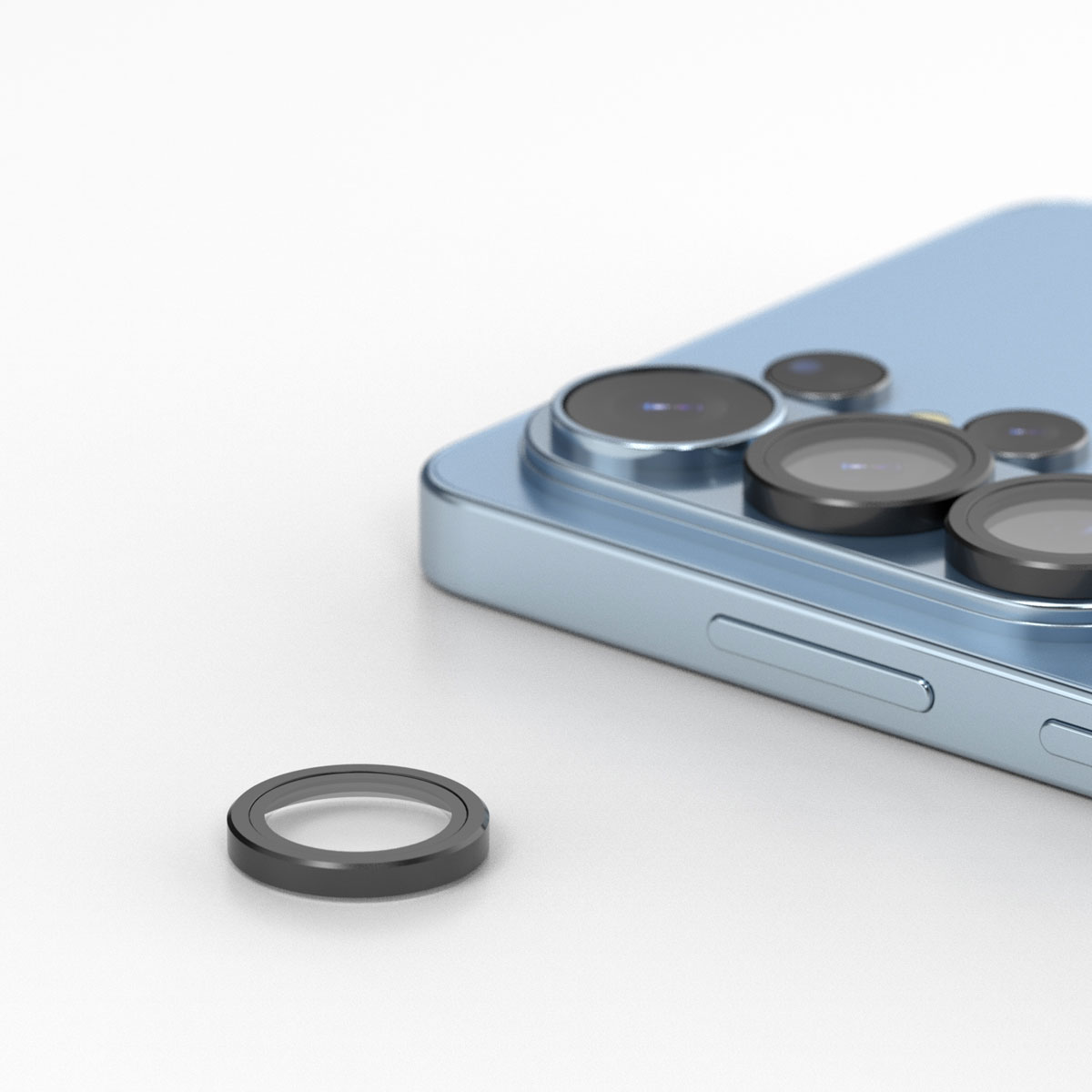 Galaxy S26 / S26+ / S26 Ultra カメラレンズ 強化ガラスフィルム CORE MR メタルリング for  S25 / S25 Ultra / S24 / S24 Ultra / S23 / S23 Ultra 