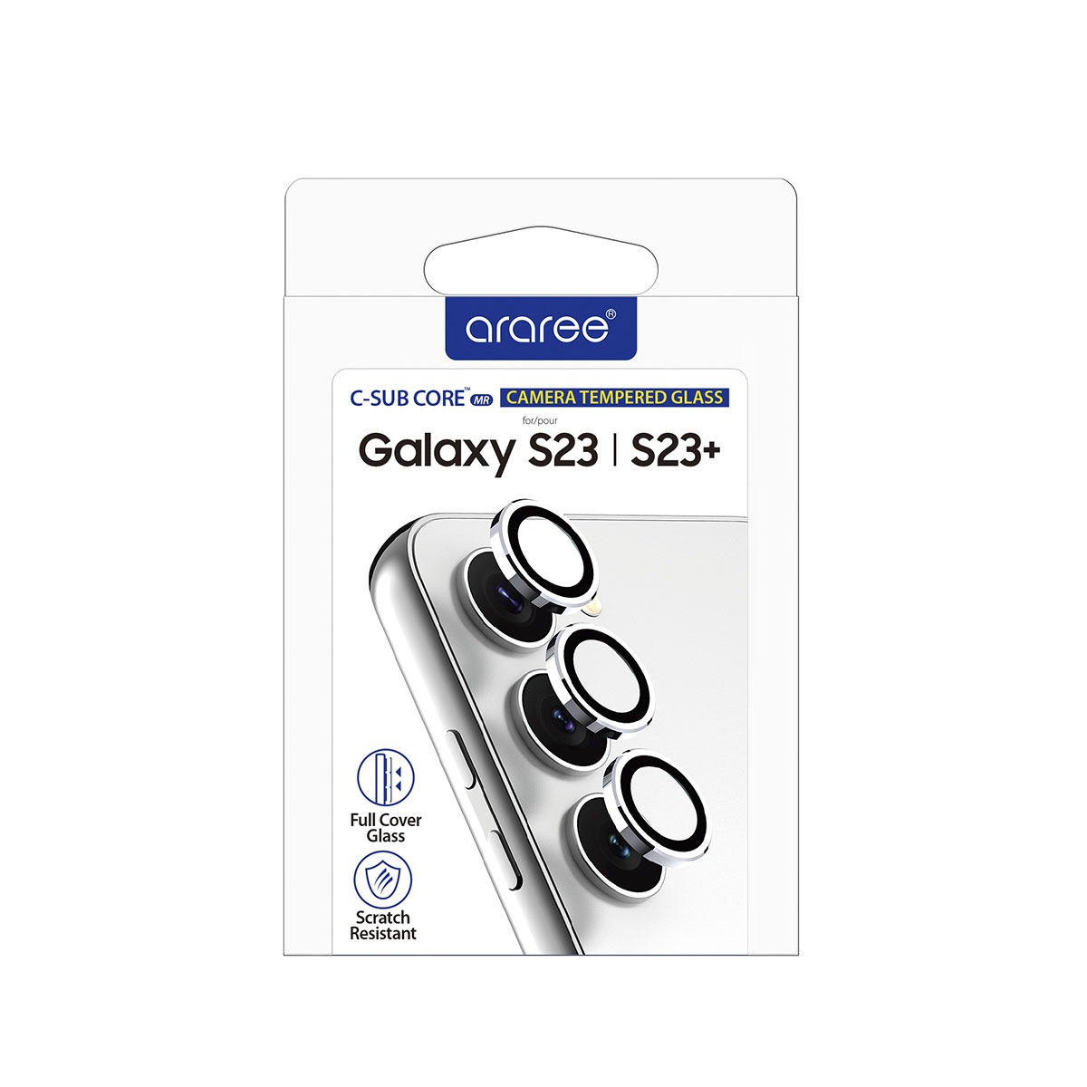 Galaxy S25 / S25 Ultra カメラ専用 強化ガラスフィルム CORE MR メタルリング for  S24 / S24 Ultra / S23 / Galaxy S23 Ultra 
