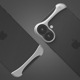 [ iPhone 16 / 16 Plus 用 ] アルミ・マットシルバー バンパー ケース | アークパルス 
