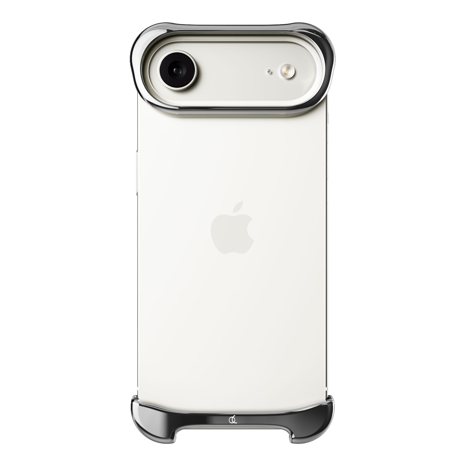 [ iPhone Air / 17 / 17 Pro / 17 Pro Max 用] アルミ・ミラーシルバー バンパー ケース | アークパルス