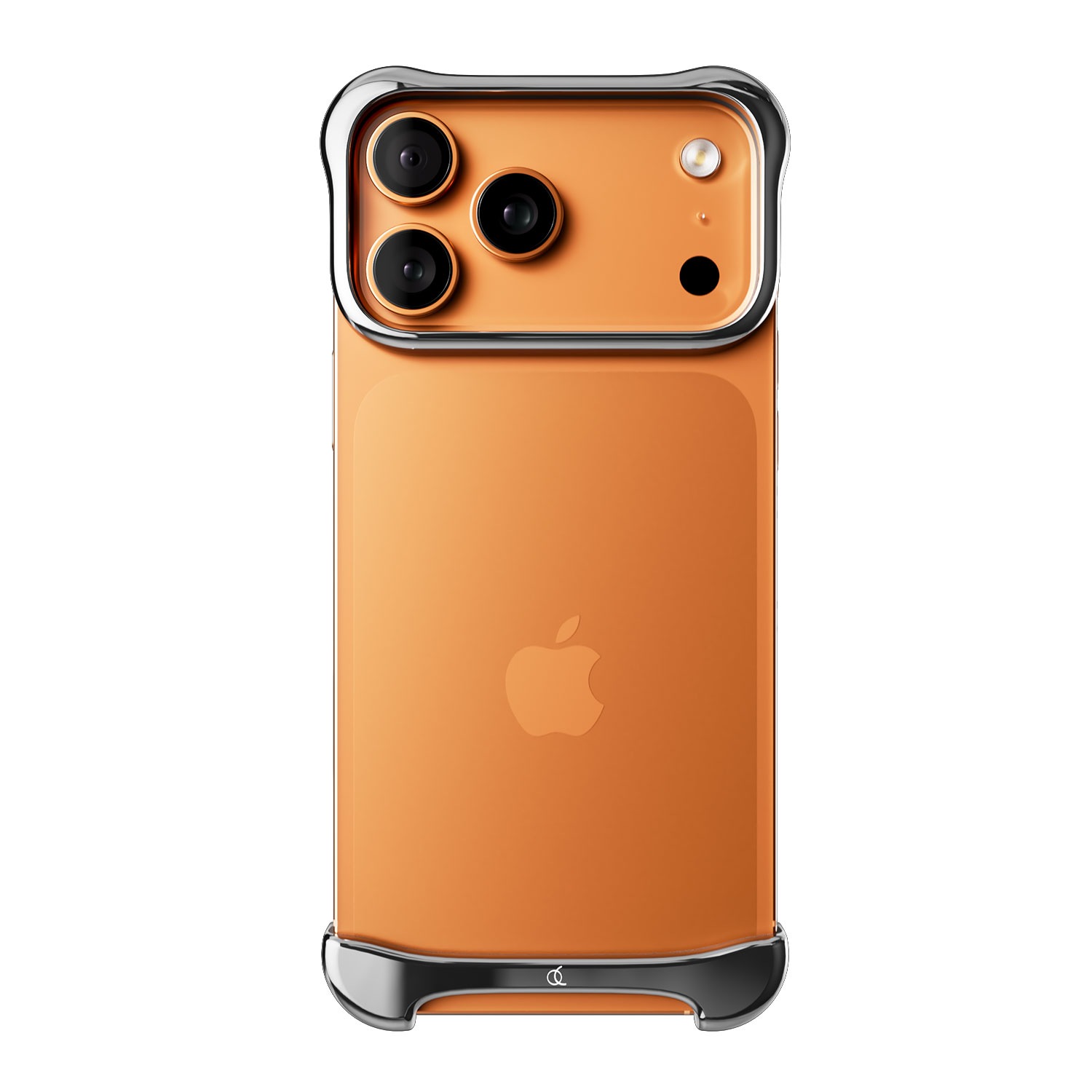 [ iPhone Air / 17 / 17 Pro / 17 Pro Max 用] アルミ・ミラーシルバー バンパー ケース | アークパルス