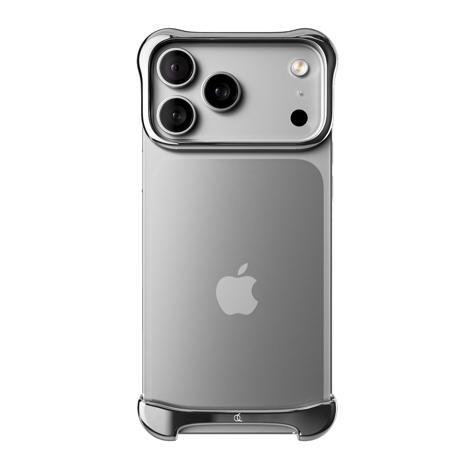 [ iPhone Air / 17 / 17 Pro / 17 Pro Max 用] アルミ・ミラーシルバー バンパー ケース | アークパルス