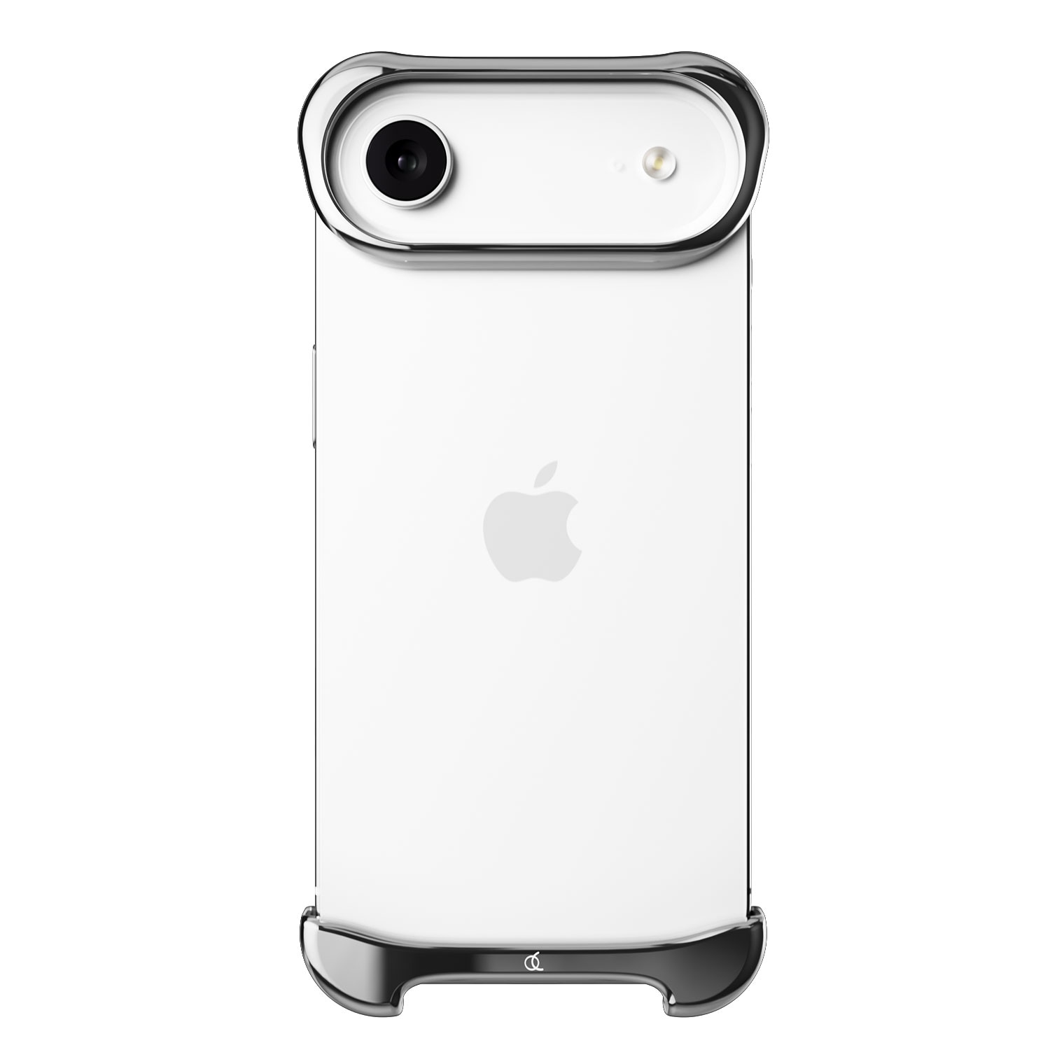 [ iPhone Air / 17 / 17 Pro / 17 Pro Max 用] アルミ・ミラーシルバー バンパー ケース | アークパルス