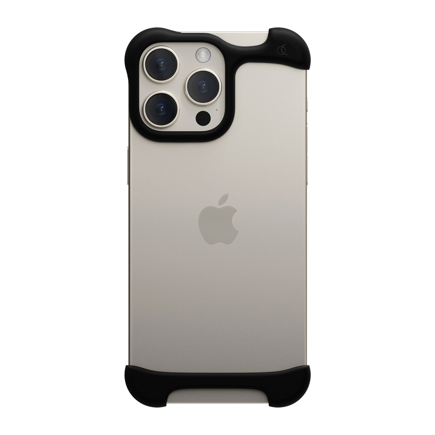 [ iPhone 16 Pro / 16 Pro Max 用 ] アルミ・マットブラック バンパー ケース | アークパルス