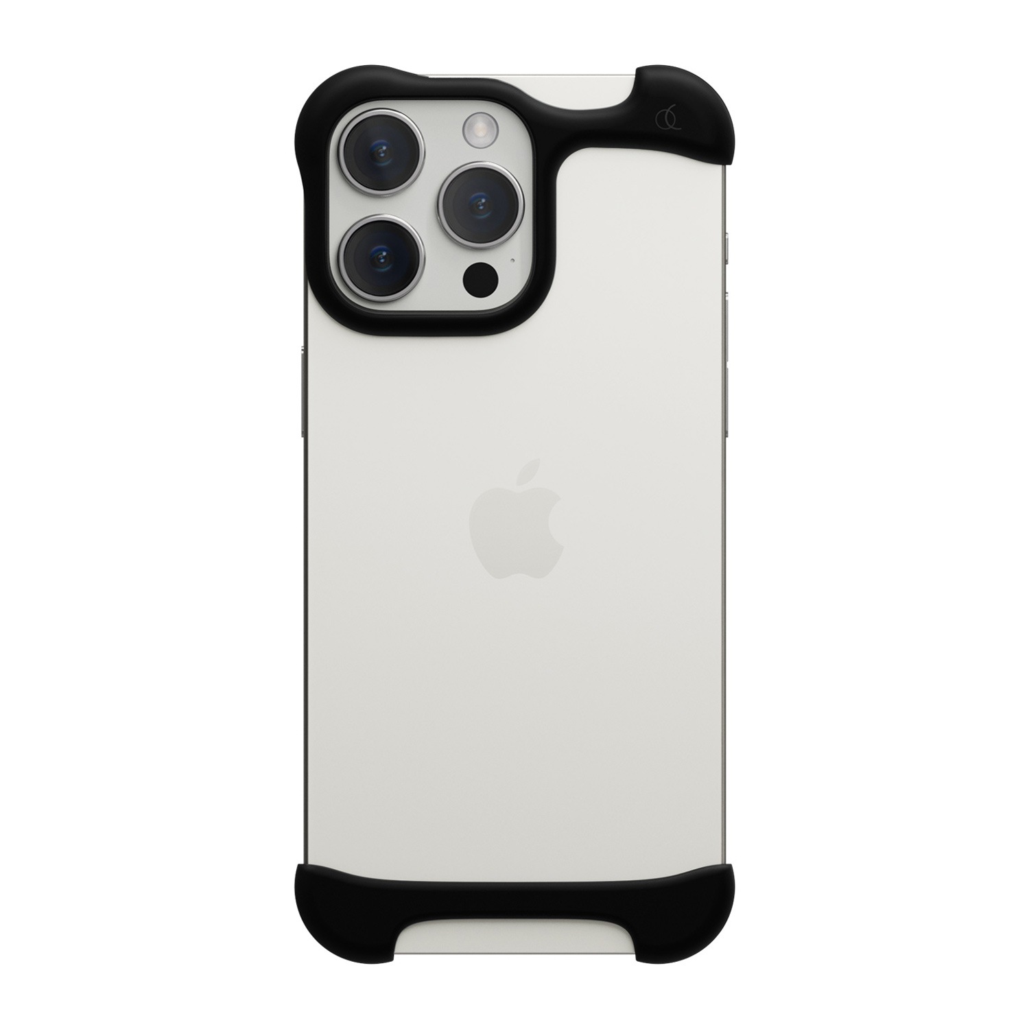 [ iPhone 16 Pro / 16 Pro Max 用 ] アルミ・マットブラック バンパー ケース | アークパルス